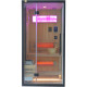 Hybridsauna BLAK 1 Platz Infrarot 700W + Ofen 3000W SNÖ