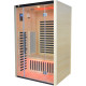 Infrarotsauna LOIS 2 Plätze aus Kiefer mit Carbonstrahlern 1900W - SNÖ