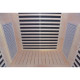 Infrarotsauna LOIS 2 Plätze aus Kiefer mit Carbonstrahlern 1900W - SNÖ