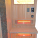 Infrarotsauna LOIS 2 Plätze aus Kiefer mit Carbonstrahlern 1900W - SNÖ