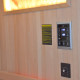Infrarotsauna LOIS 2 Plätze aus Kiefer mit Carbonstrahlern 1900W - SNÖ