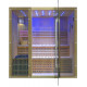 Klassische finnische Sauna Moderne 5 Plätze