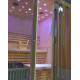 Klassische finnische Sauna Moderne 5 Plätze
